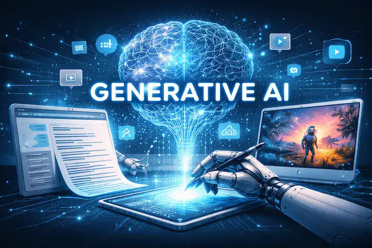 Generative AI Explained: A Complete Beginner-Friendly Guide
